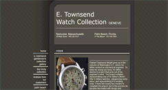 Desktop Screenshot of etownsendwatch.com